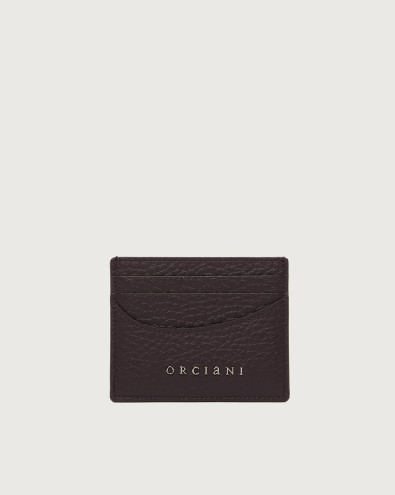 Soft leather card case