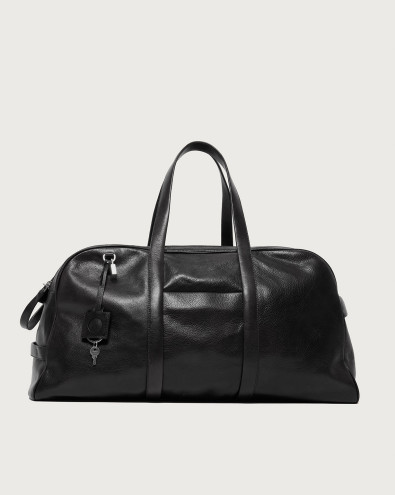 Off Duty Lagoon Large leather duffle bag