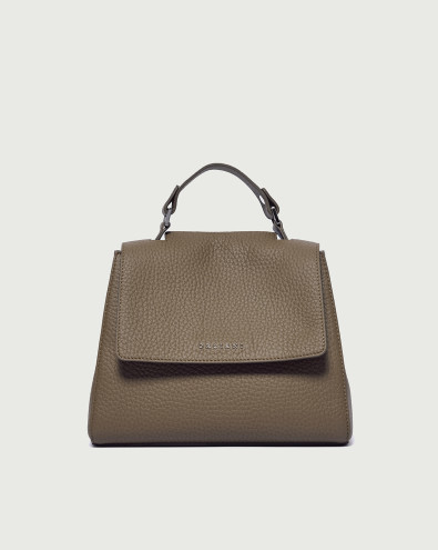 Sveva Soft Small leather handbag with shoulder strap