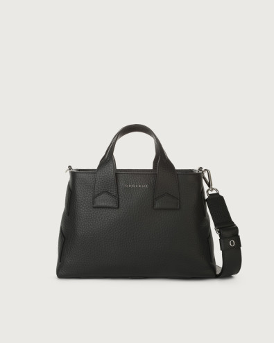 Nilla Soft leather handbag with strap