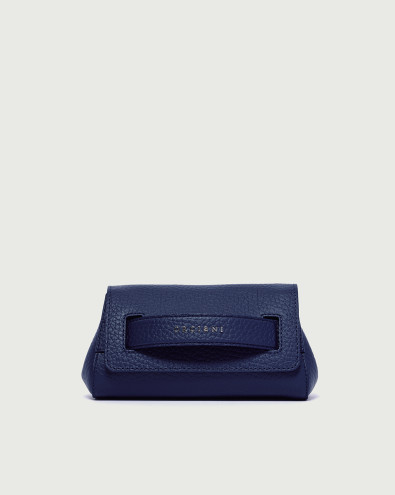 Gossip Soft grained leather clutch