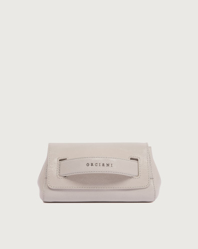 Gossip Stark leather clutch bag