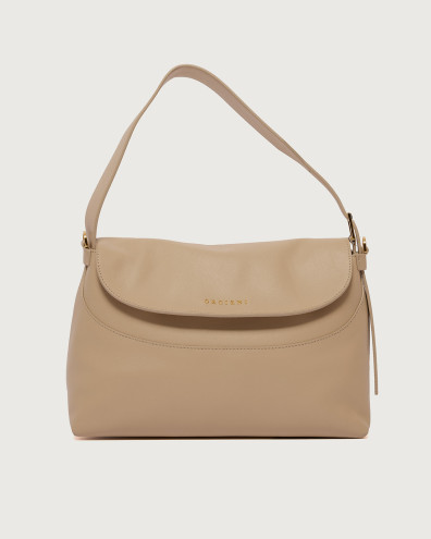 Nana Nappa leather shoulder bag with strap