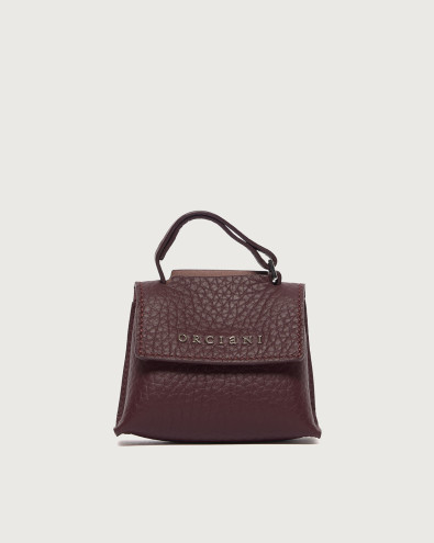 Mini Sveva Soft leather bag charm