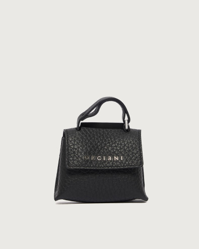 Mini Sveva Soft leather bag charm