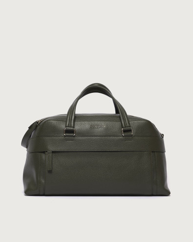 Micron midi leather duffle bag