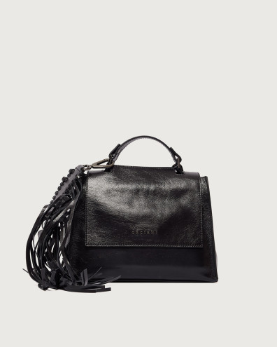 Sveva Gotham Small leather handbag with strap
