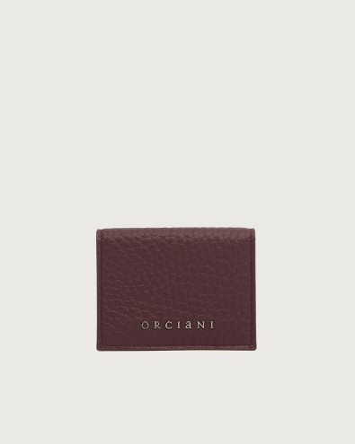 Soft leather card holder