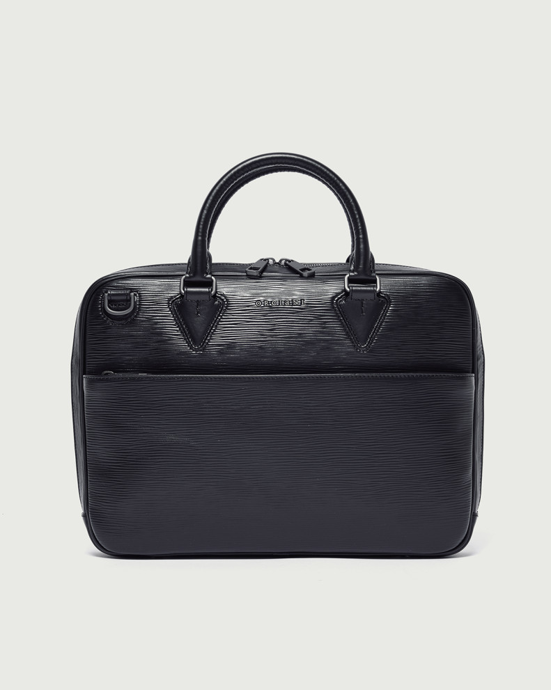 New Prestige extra slim leather business bag