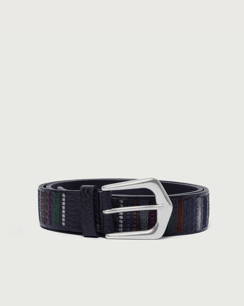Soft Trait leather belt 3,5 cm