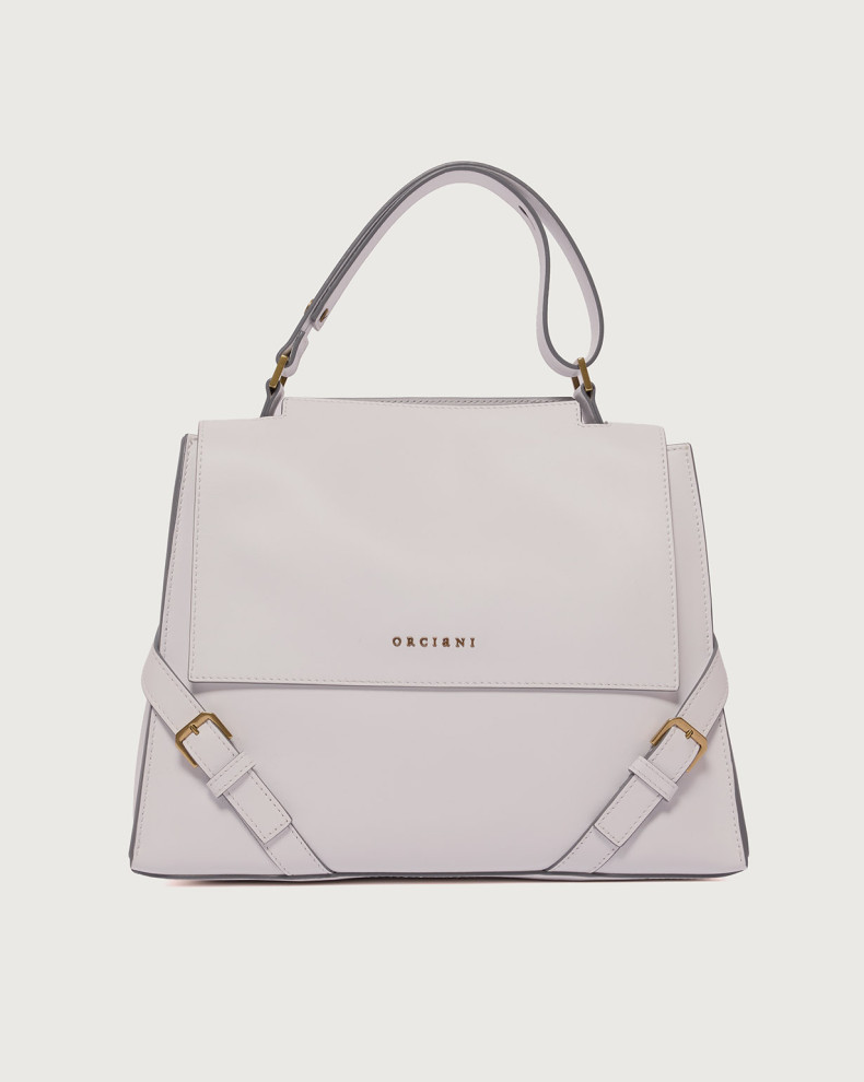 Sveva Couture Medium leather shoulder bag with shoulder strap