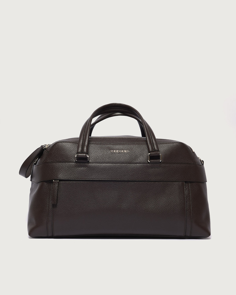 Micron midi leather duffle bag