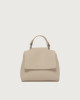 Sveva Soft Mini leather handbag with shoulder strap