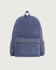 Laio Peach suede leather backpack