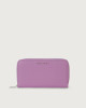 Zip around Soft leather wallet with RFID protection