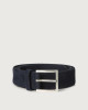 Long Beach nabuck leather belt