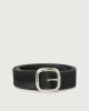 Hunting Double suede and leather belt 3,5 cm