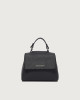 Sveva Soft Mini leather handbag with shoulder strap