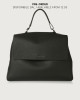 Sveva Soft large leather shoulder bag with strap