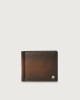 Micron Deep leather wallet with money clip and RFID protection