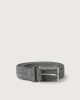 Elast Wool wool and suede belt