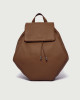 Soft leather backpack
