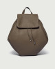 Soft leather backpack