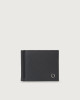 Micron leather wallet with money clip
