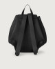 Orciani Iris Soft leather backpack Leather Black