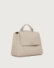 Sveva Soft Small leather handbag with shoulder strap
