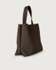 Orciani Jackie Soft leather shoulder bag Leather Chocolate