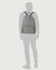 Orciani Laio Micron Leather Backpack Grained leather Light grey