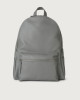 Orciani Laio Micron Leather Backpack Grained leather Light grey