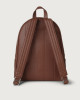 Orciani Micron Leather Backpack Grained leather Cognac