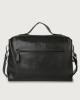 Orciani Bond Liberty leather duffle bag Leather Black