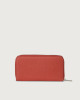 Orciani Zip around Soft leather wallet with RFID protection Leather Brick