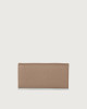 Orciani Soft leather wallet with RFID protection Leather Taupe