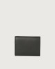 Orciani Micron small leather envelope wallet with RFID Leather Black