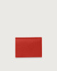 Orciani Soft leather wallet with RFID protection Leather Marlboro red