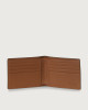 Orciani Micron Deep leather wallet with RFID protection Leather Brown