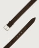 Orciani Amalfi suede belt Suede Chocolate