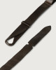 Orciani Dive leather Nobuckle belt Leather Chocolate