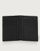 Orciani Micron leather vertical wallet Black