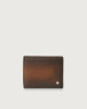 Orciani Micron Deep leather wallet with RFID protection Leather Brown