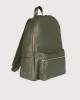 Orciani Micron Leather Backpack Grained leather Olive green