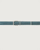 Orciani Rope Elast stretch linen belt 3,5 cm Jeans