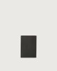 Orciani Timeless boarded leather vertical wallet Leather Black