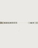 Orciani Smart Crystal jewel belt BLACK