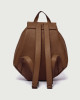 Orciani Soft leather backpack Grained leather Honey