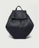 Orciani Soft leather backpack Grained leather Black